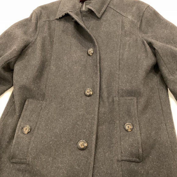 London Fog Men’s Wool Jacket Charcoal Size Medium - Picture 9 of 11